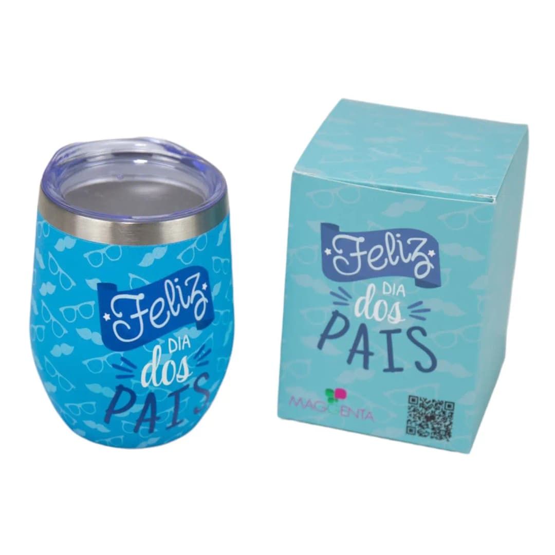 Copo Térmico Inox 320ml Personalizado - imagem 1