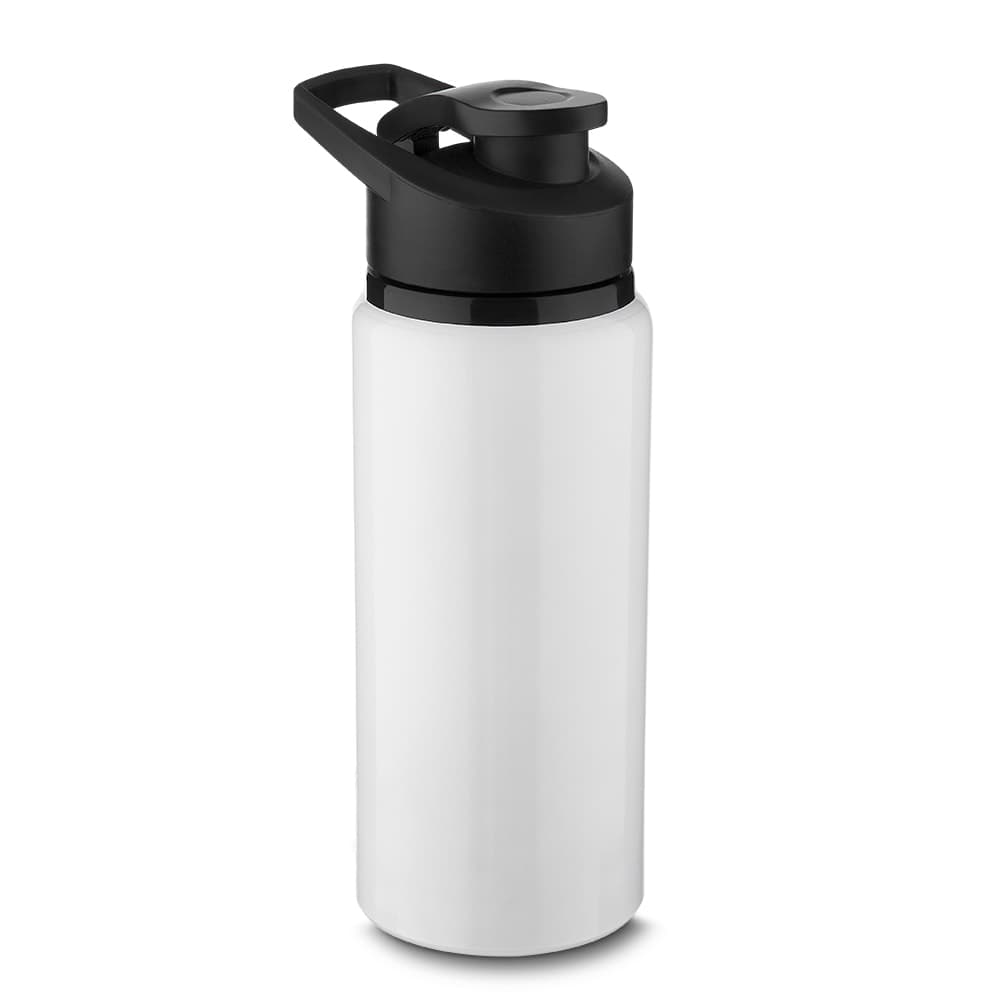 Garrafa de Alumínio 650ml com Tampa Rosqueável e Alça Personalizada - segunda imagem