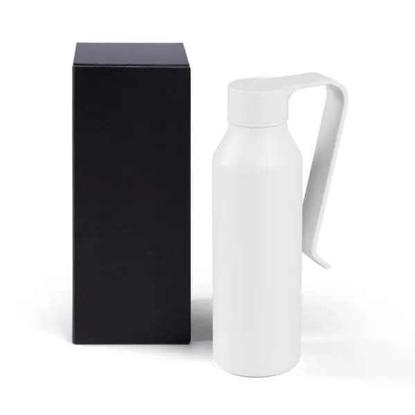 Garrafa Térmica Alumínio Reciclado 450ml Personalizada - imagem 1