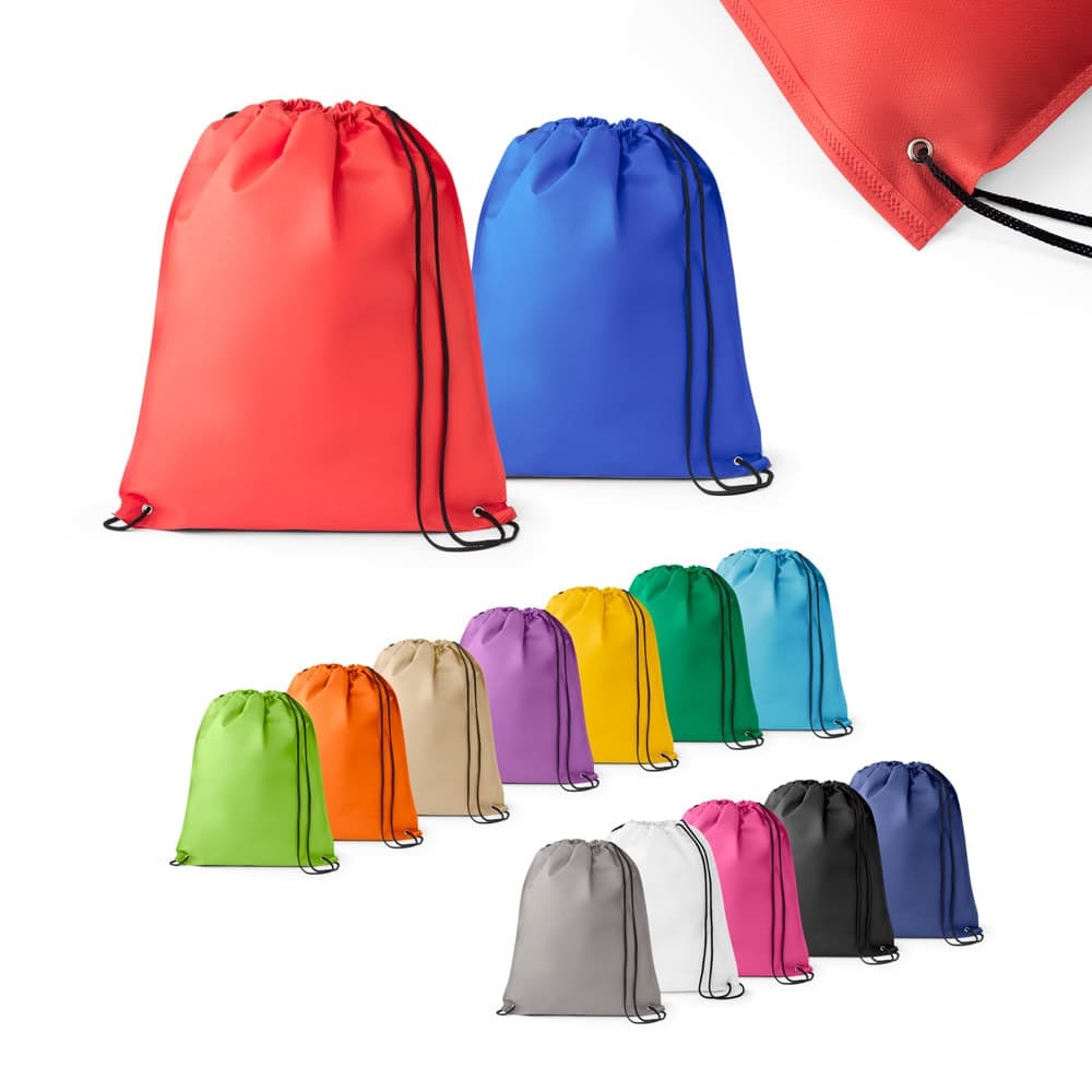 Sacola tipo mochila em non-woven (80 g/m²) termo-selado - imagem 1