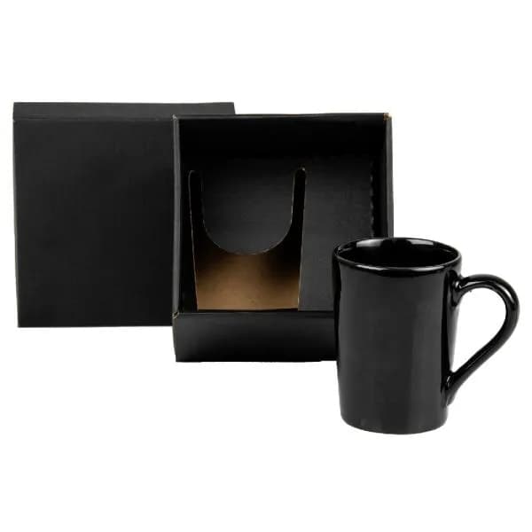 CANECA EM CERAMICA PRETA - 230ML - imagem 1