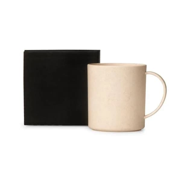 Caneca de Fibra de Bambu 350ml Personalizada - imagem 1