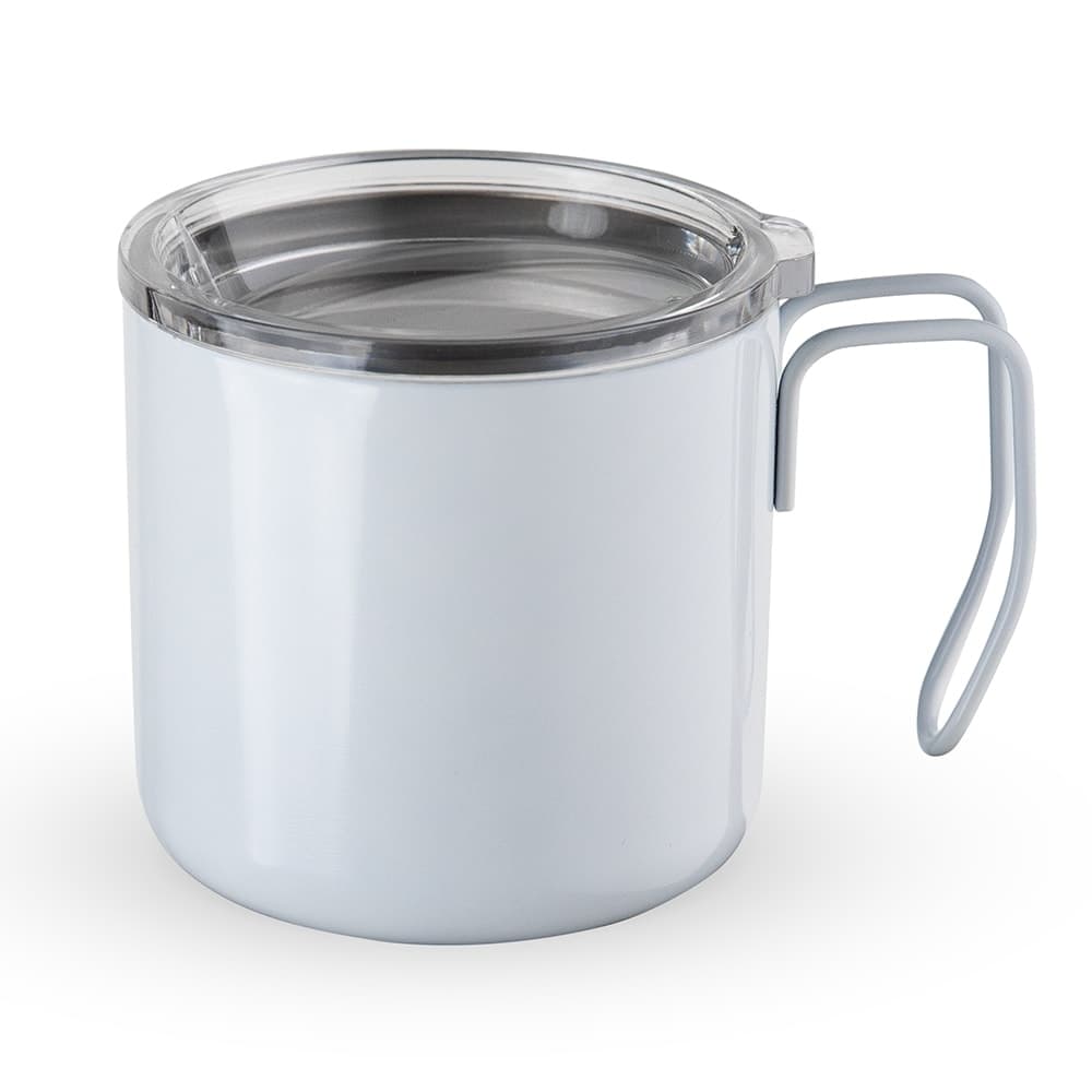 CANECA INOX PAREDE DUPLA 350ML - imagem 1