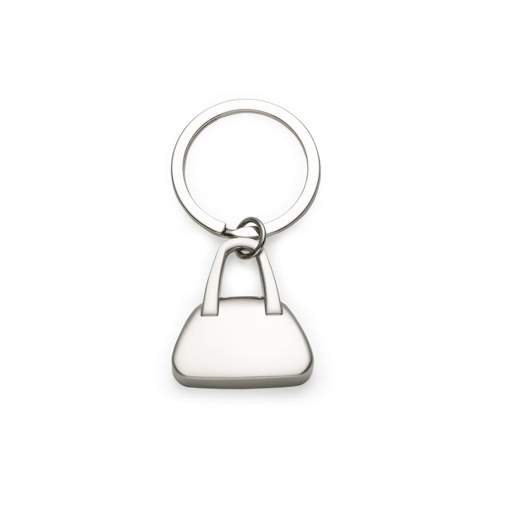 Chaveiro Metal Formato Bolsa Personalizado - imagem 1