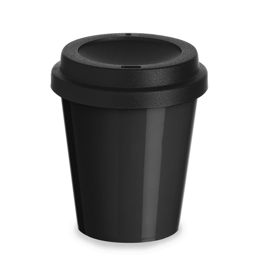 Copo Plástico 350ml com Tampa Personalizado - imagem 1
