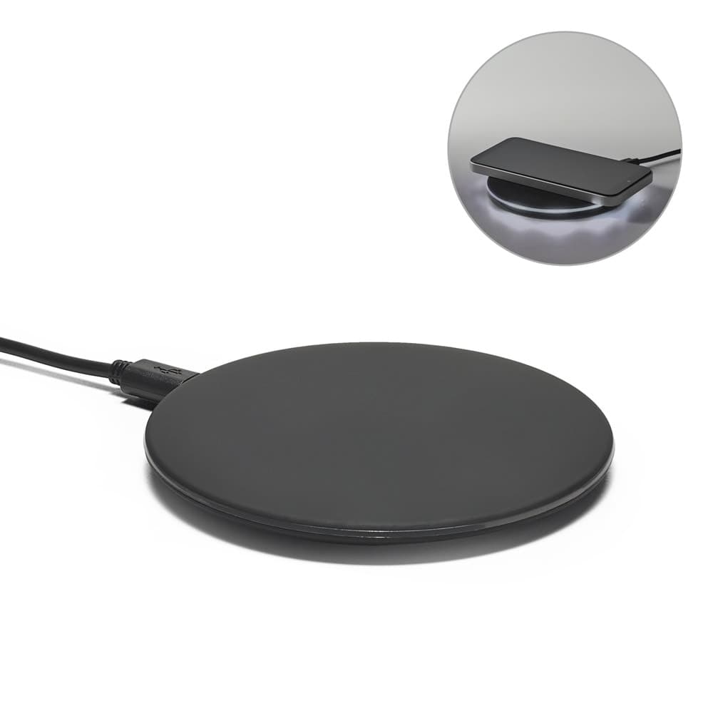 Carregador por inducao super-rapido em ABS (15W) - imagem 1