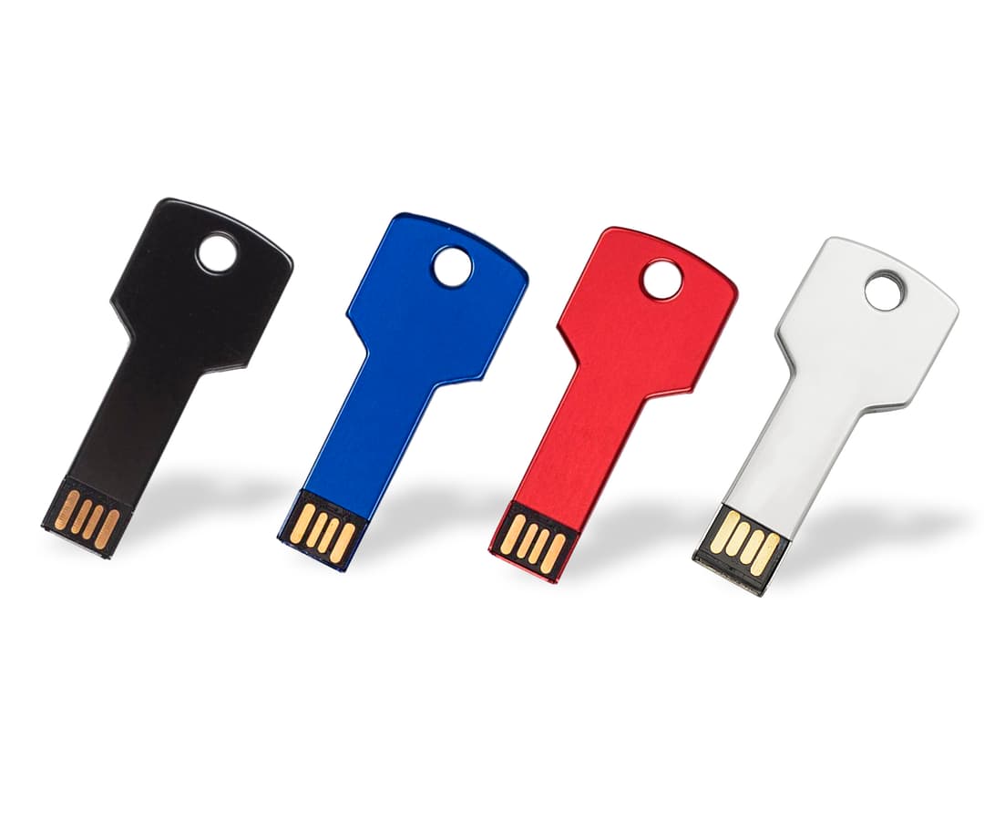 Pen Drive Formato Chave em Metal Personalizado - imagem 1