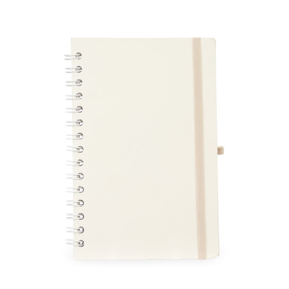 Caderno Capa Dura com Elástico e Porta-Canetas Personalizado - segunda imagem