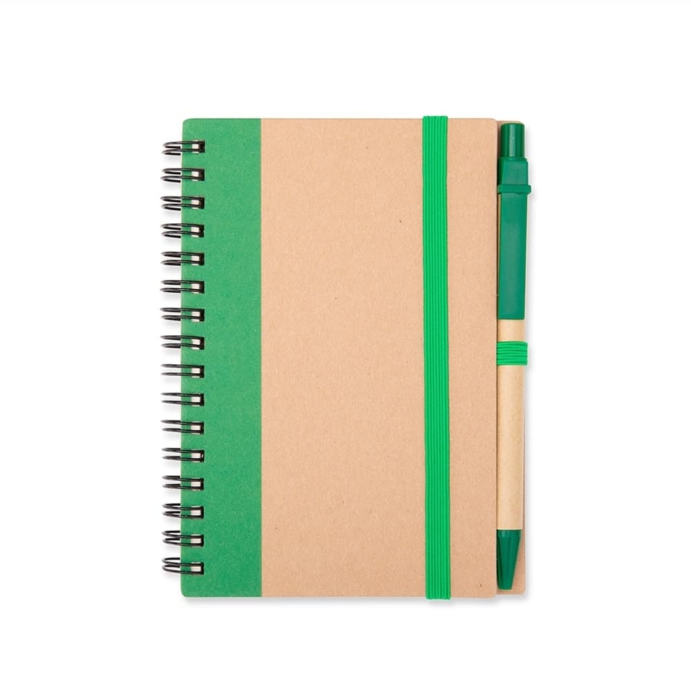 CADERNO ECOLOGICO COM CANETA - imagem 1