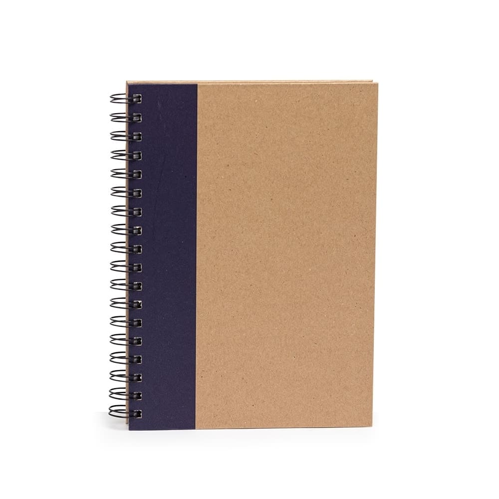 CADERNO CAPA KRAFT LAMINADA - imagem 1