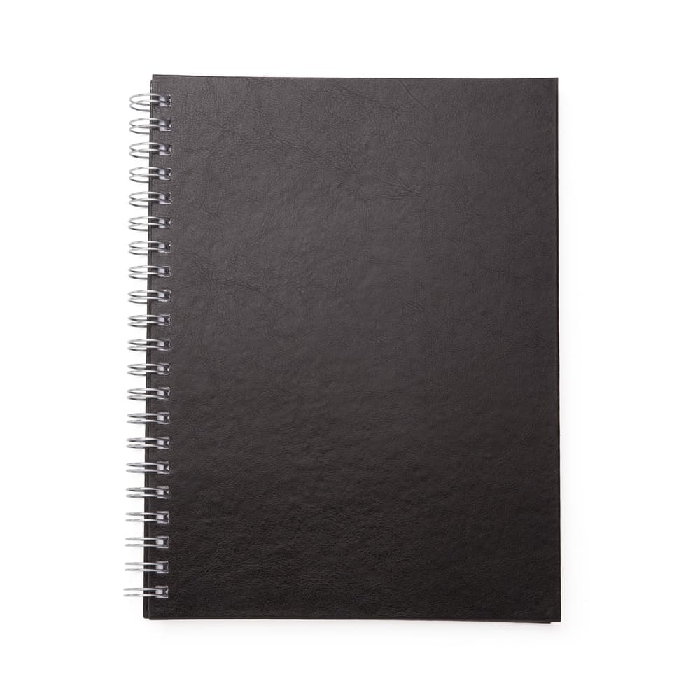 CADERNO C/ CAPA DE COURO SINTETICO 21 X 28 CM - imagem 1