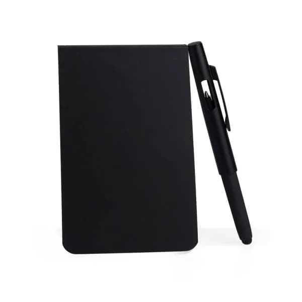 BLOCO PARA ANOTACOES COM CANETA - PRETO - imagem 1