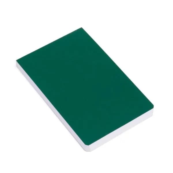 Bloco de Anotações Verde 100 Folhas Sem Pauta Personalizado - imagem 1
