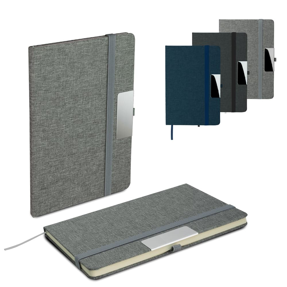 Caderno A5 com capa RPET - imagem 1