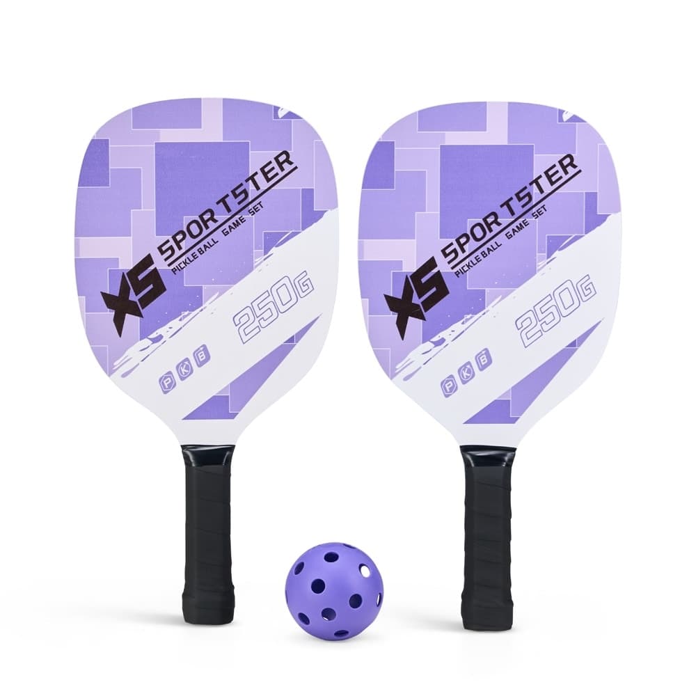KIT RAQUETES PICKLEBALL 3 PECAS - imagem 1