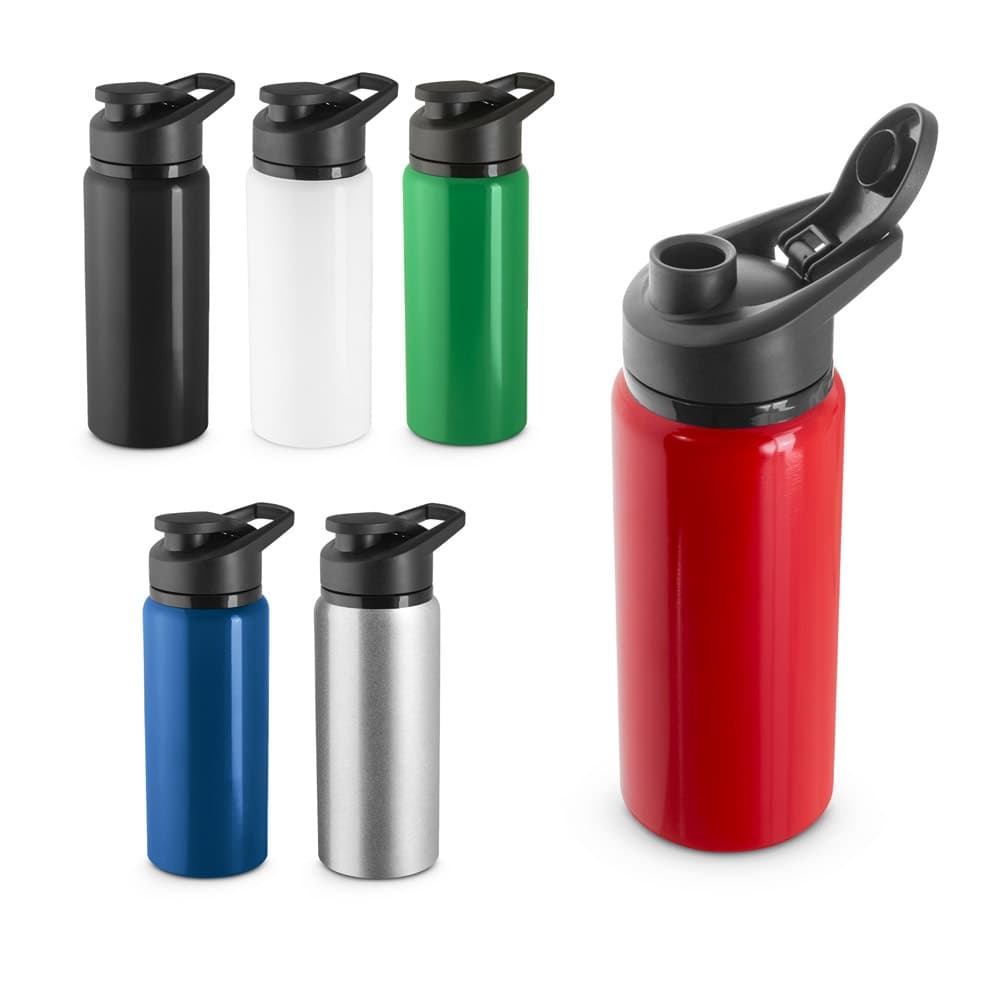 Squeeze esportiva em aluminio 100% reciclado com parede simples (660 mL) - imagem 1