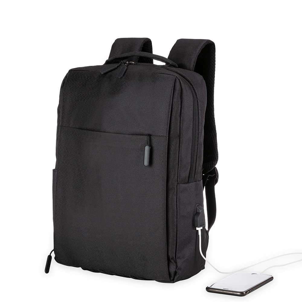 MOCHILA DE NYLON USB 20L - imagem 1