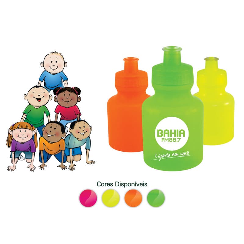 Squeeze de Plástico 300ml Personalizado - imagem 1