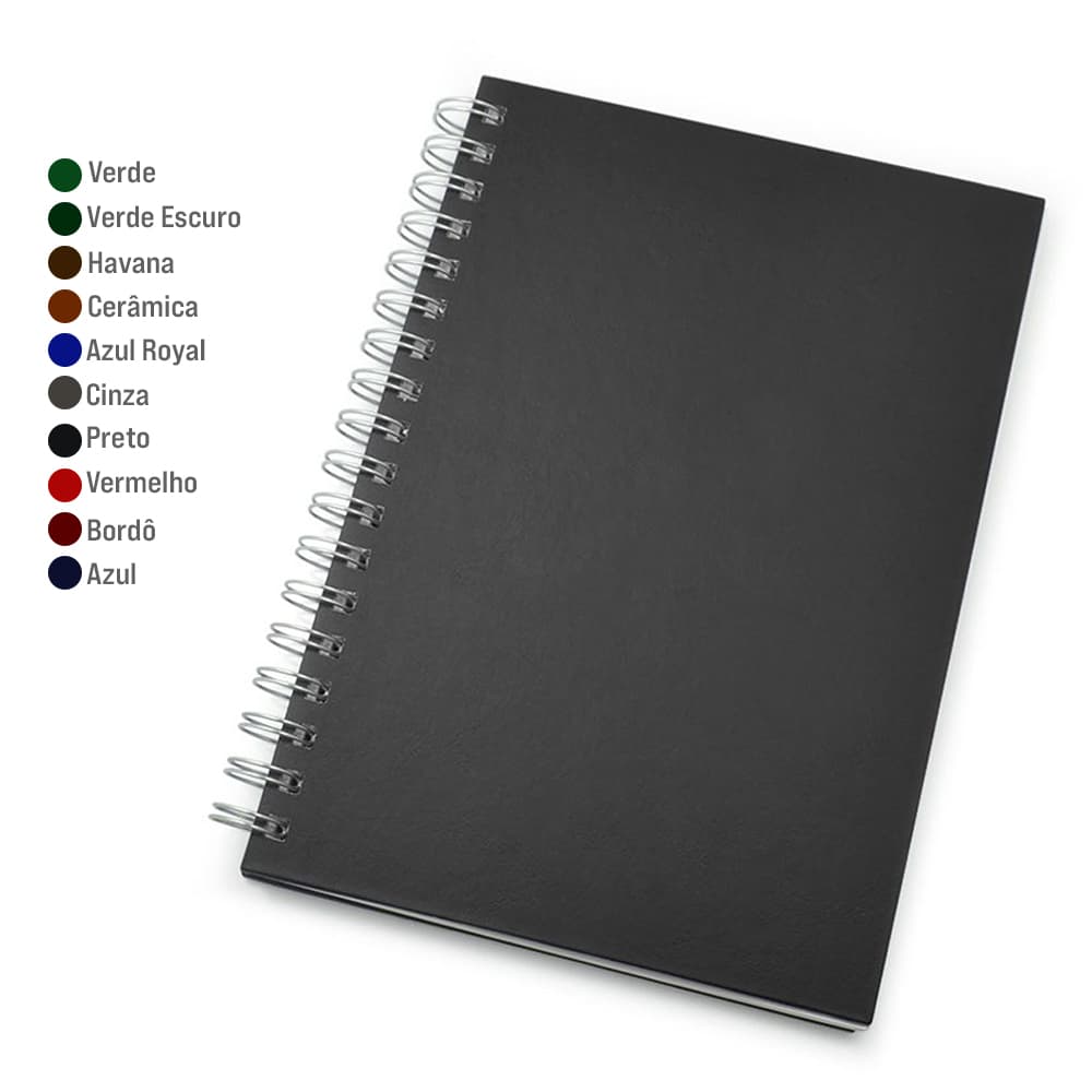 Caderno Pegasus Capa Dura Texturizada Personalizado - imagem 1