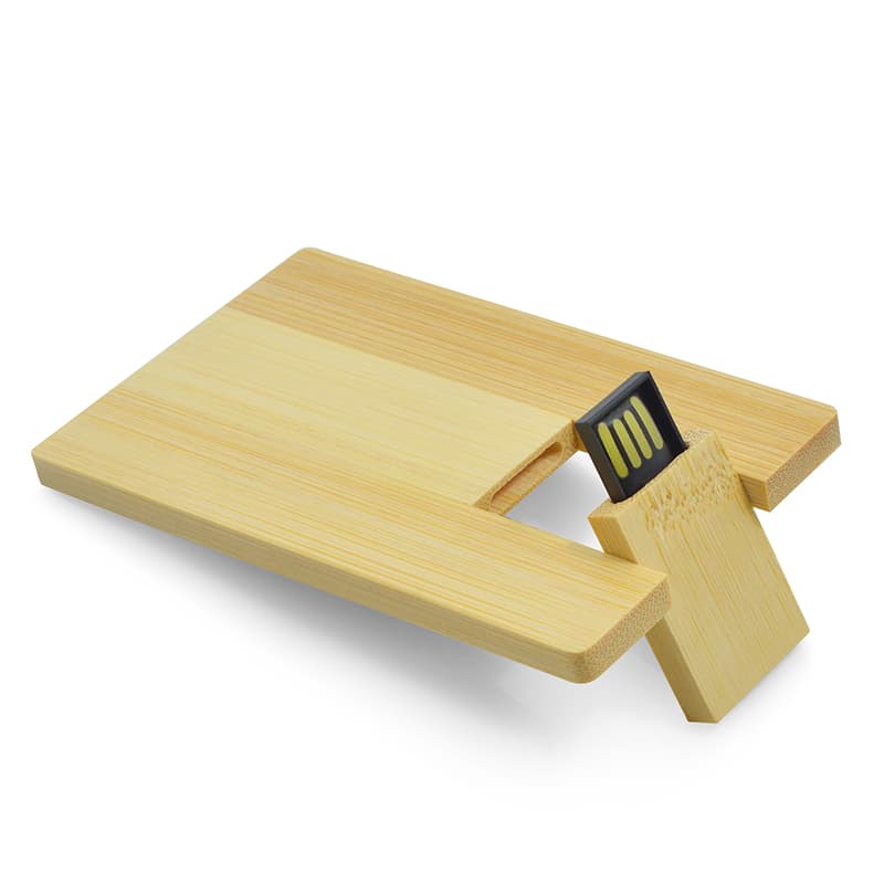 Pen Drive Ecológico em Bambu Personalizado - imagem 1