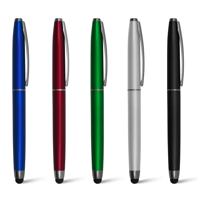Caneta Esferográfica com Ponteira Touch Personalizada - imagem 1