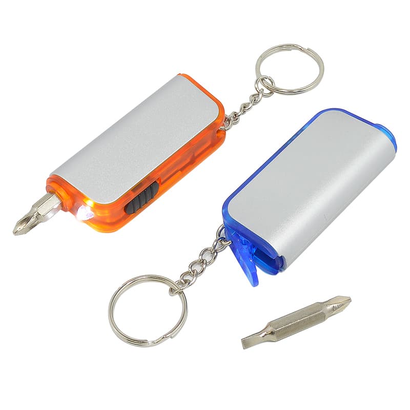 Chaveiro com Lanterna LED e Ferramenta Personalizado - imagem 1