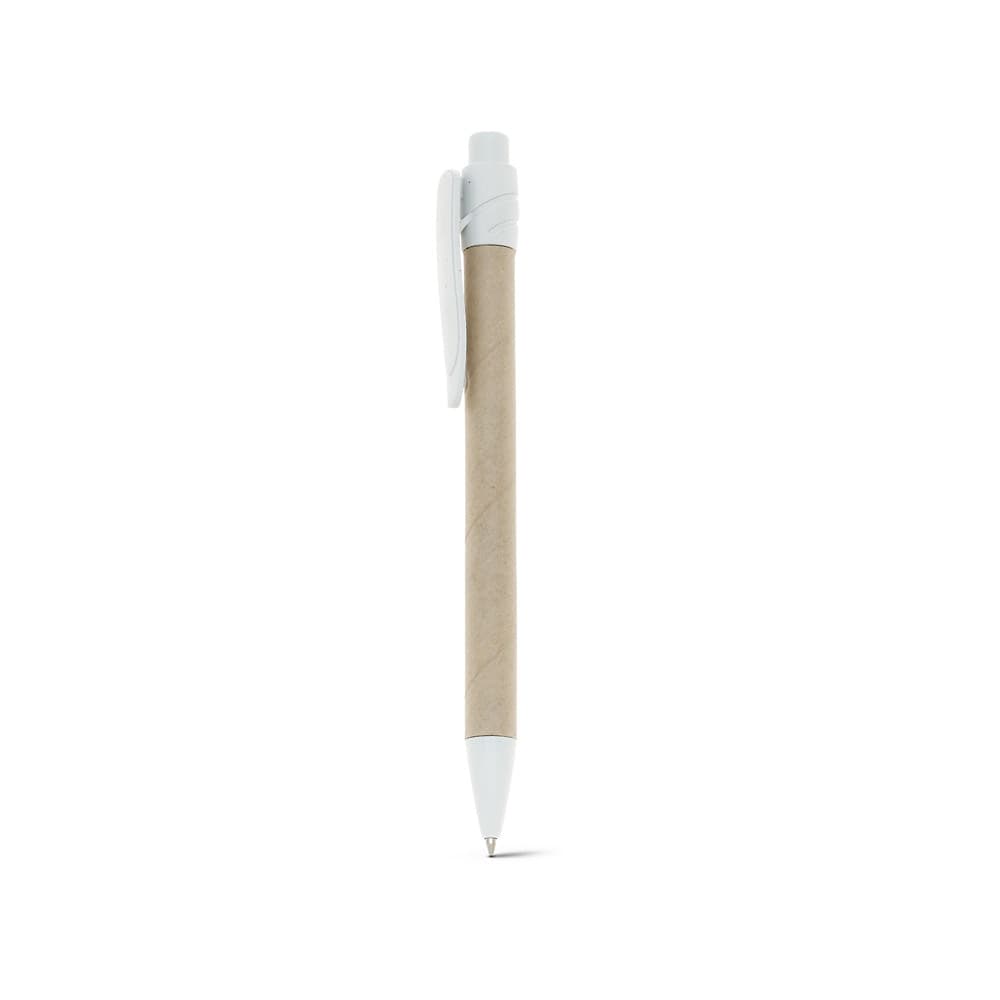 Caneta de Papel Kraft com Acionamento por Click Personalizada - imagem 1