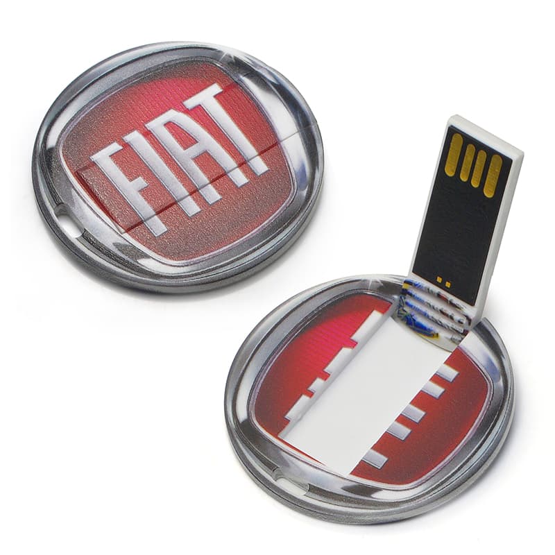 Pen Drive Ultrafino 4GB e 8GB Personalizado - imagem 1