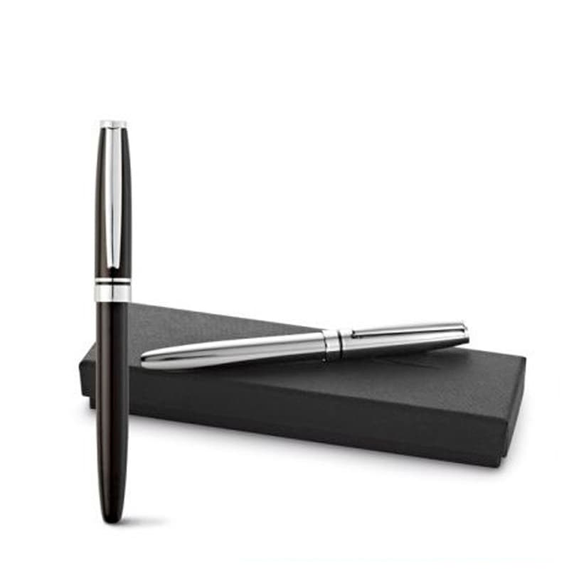 Caneta Roller em Metal com Estojo Personalizada - imagem 1