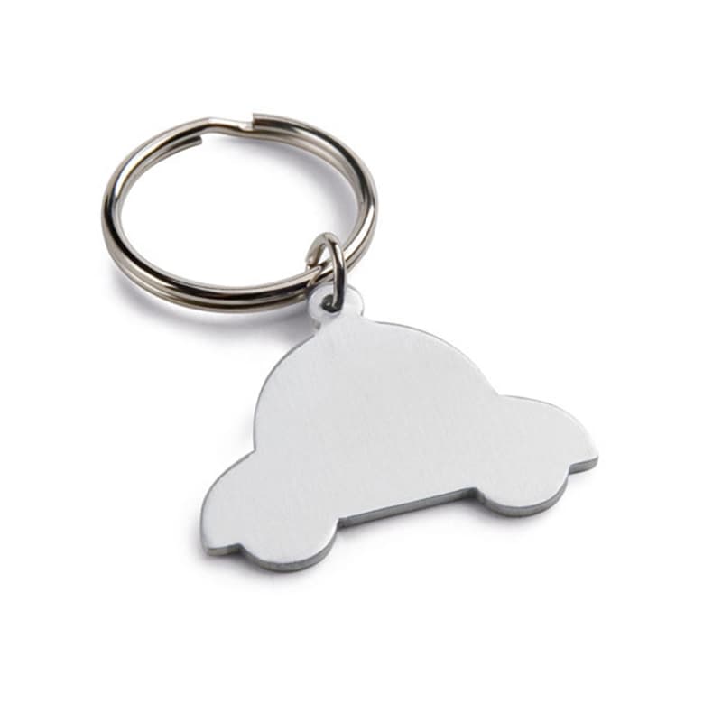 Chaveiro de Alumínio Formato Carro Personalizado - imagem 1