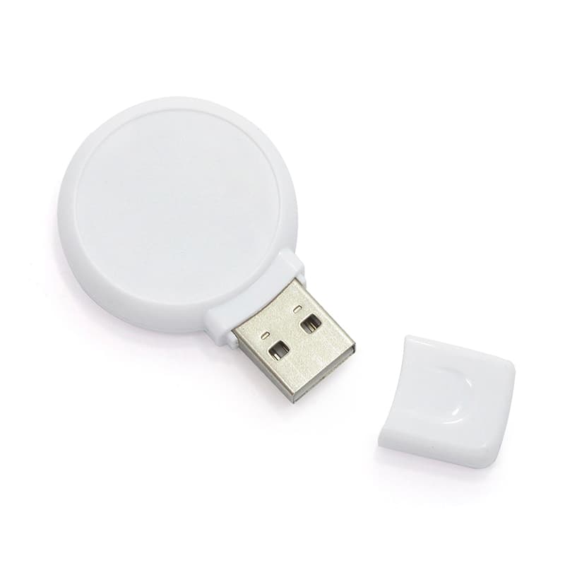 Pen Drive Plástico com Tampa Protetora Personalizado - imagem 1