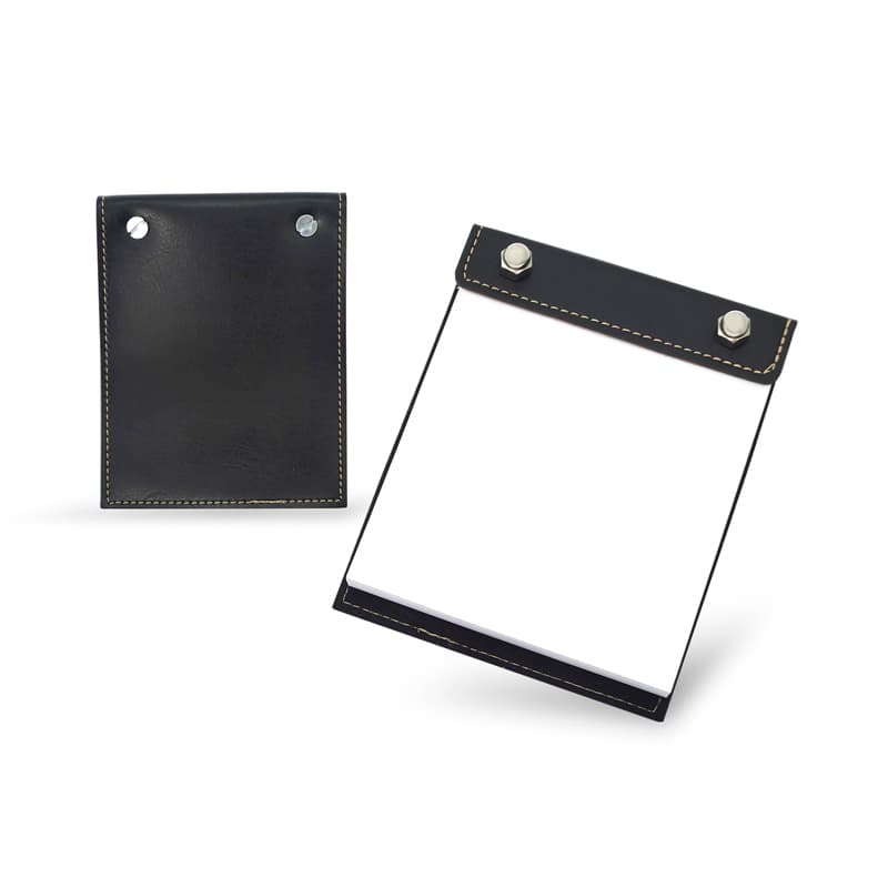 Porta Bloco em Couro Sintético sem Pauta Personalizado - imagem 1