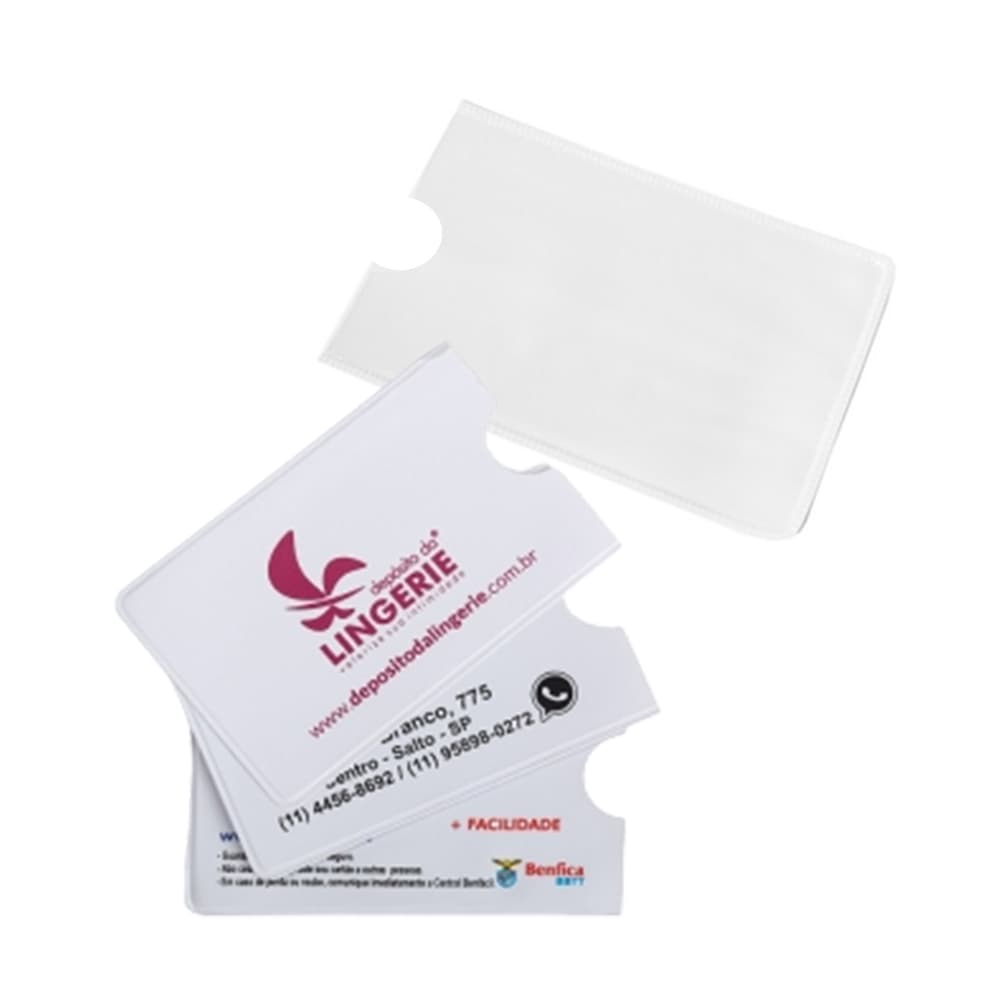 Porta-Cartões PVC Personalizado - imagem 1