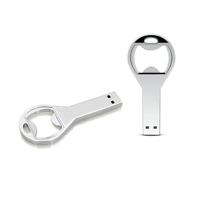Pen Drive Metal Formato Abridor de Garrafa Personalizado - imagem 1