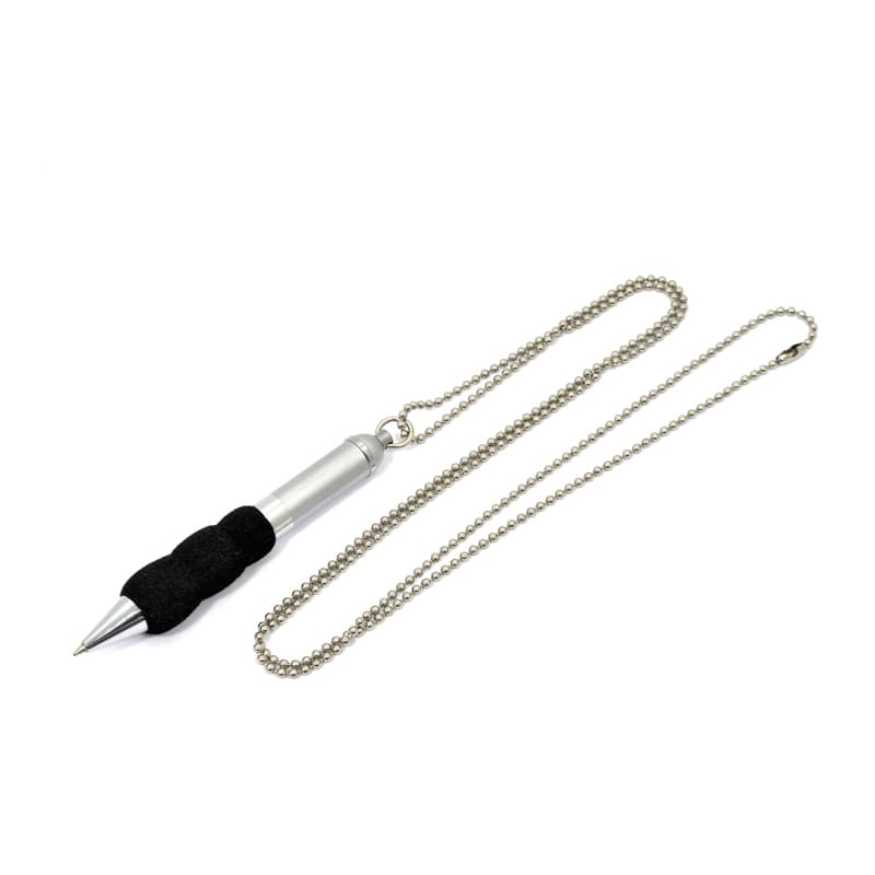 Caneta Esferográfica com Correntinha Personalizada - imagem 1