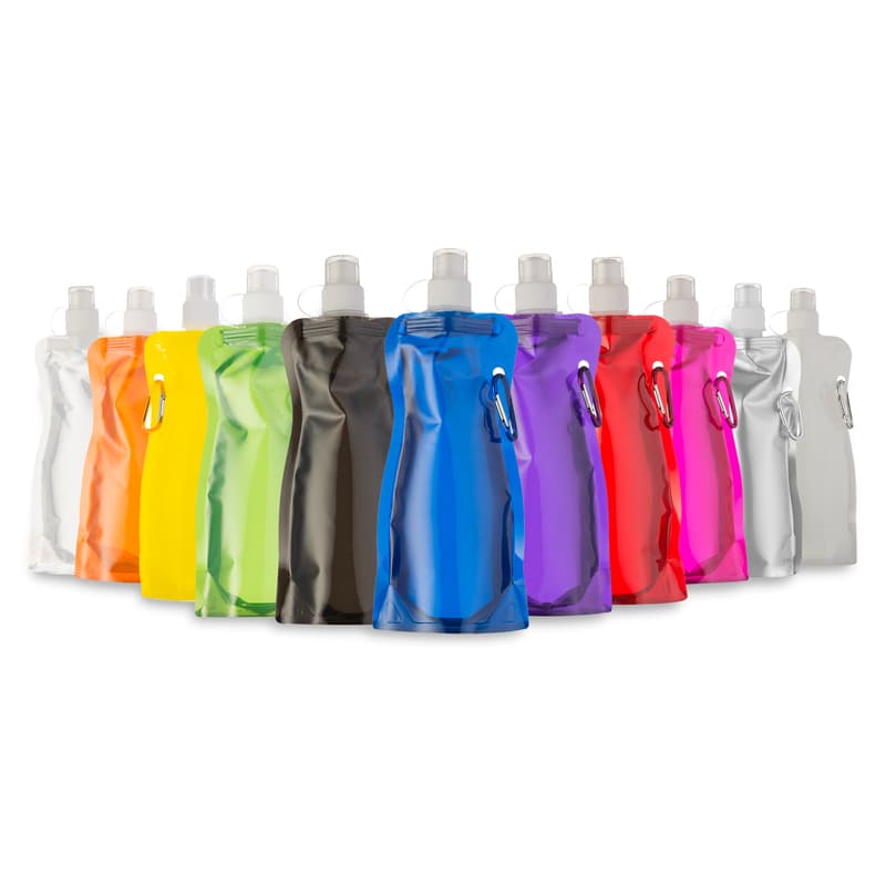 Squeeze Dobrável Plástico 480ml Personalizado - imagem 1
