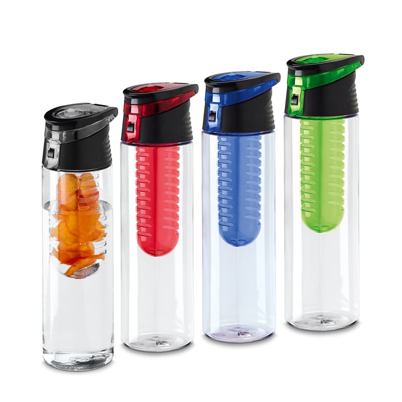 Squeeze Plástico 740ml com Infusor de Frutas Personalizado - imagem 1