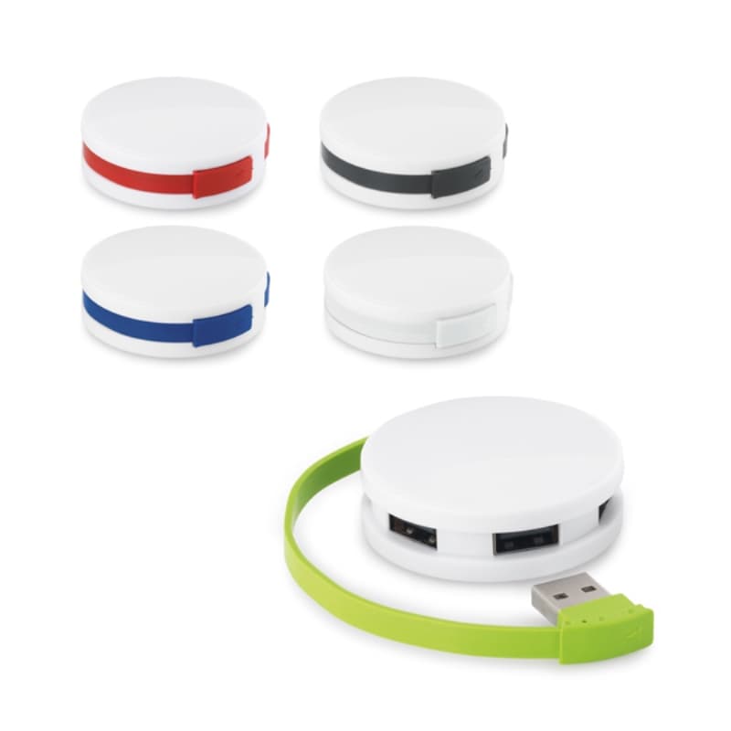 Hub USB 4 Portas 2.0 Personalizado - imagem 1