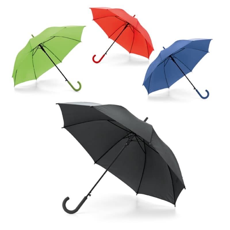 Guarda-Chuva Automático Poliéster 190T com Cabo Emborrachado Personalizado - imagem 1