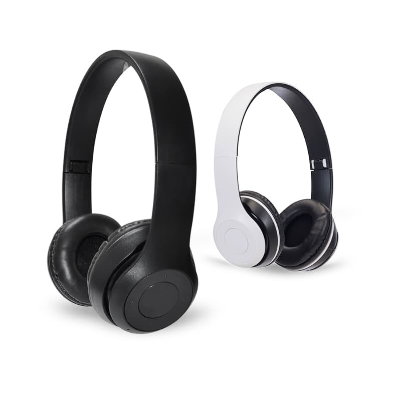 Fone de Ouvido Bluetooth com MP3 e Rádio FM Personalizado - imagem 1