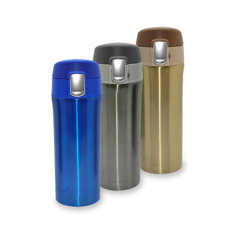 Garrafa Térmica de Metal 350ml Personalizada - imagem 1