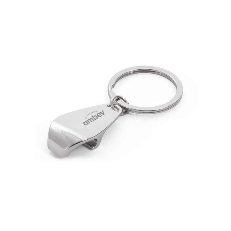 Chaveiro Abridor de Garrafa em Metal Personalizado - imagem 1