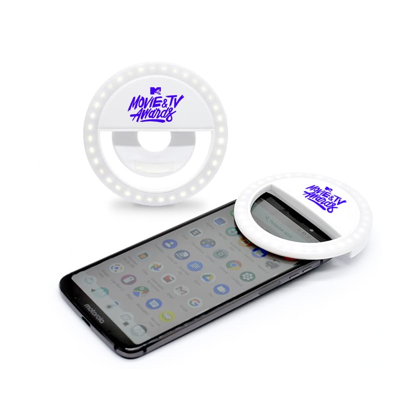 Ring Light para Selfie com Clip Personalizada - imagem 1