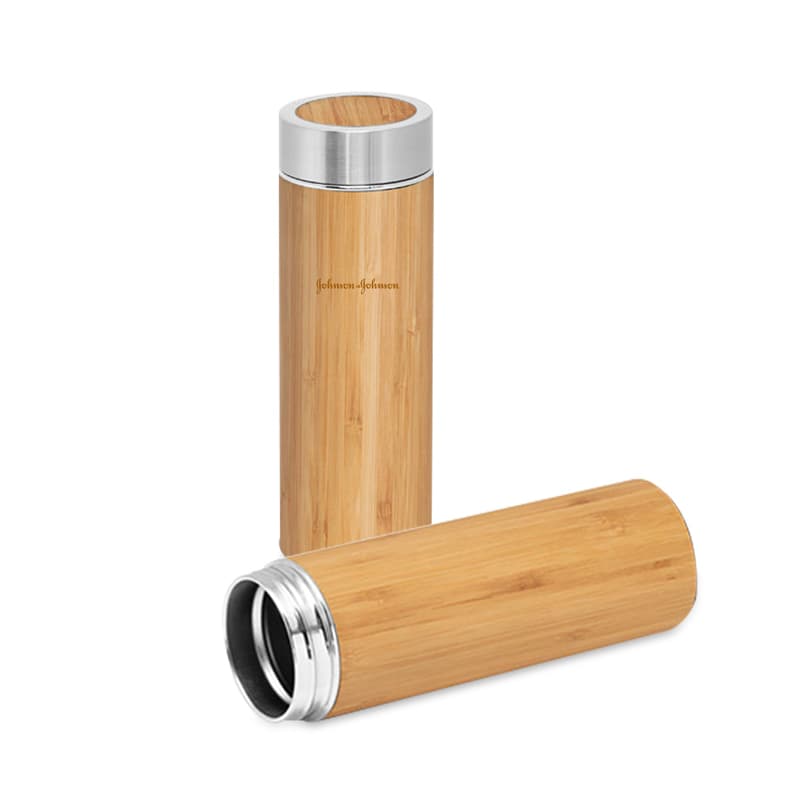 Garrafa Térmica Inox 430ml com Infusor Personalizada - imagem 1