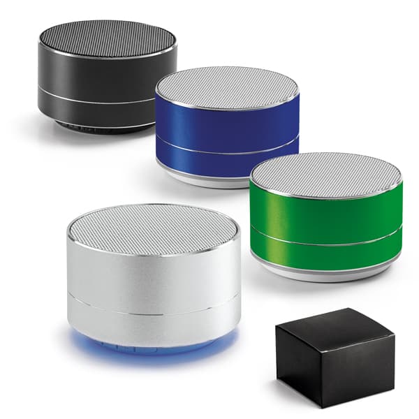 Caixa de Som Bluetooth em Alumínio Personalizada - imagem 1