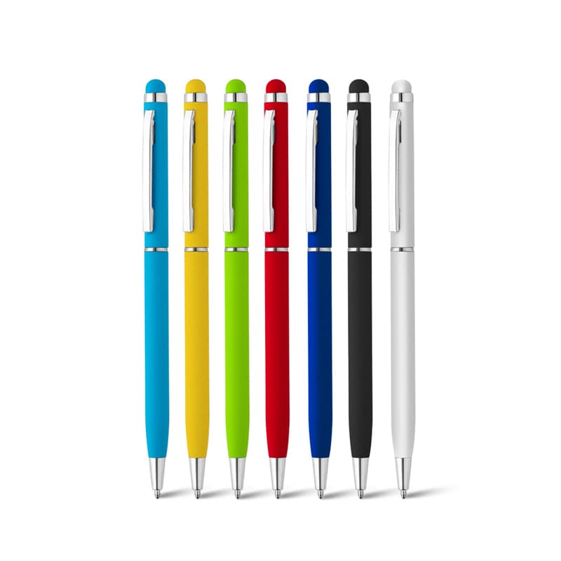Caneta de Metal com Ponteira Touch Personalizada - imagem 1