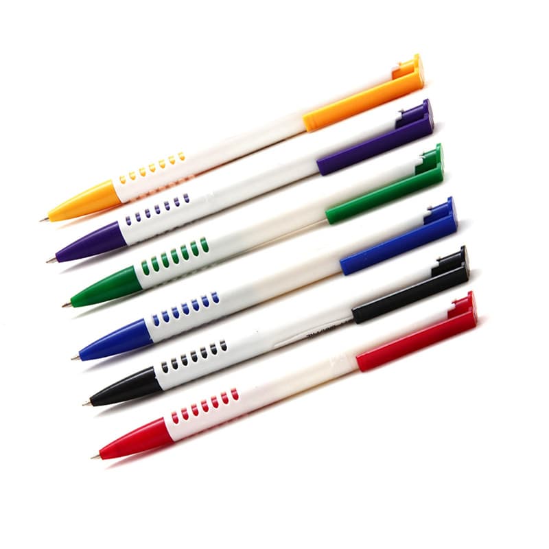 Caneta Plástica com Acionamento Click Personalizada - imagem 1