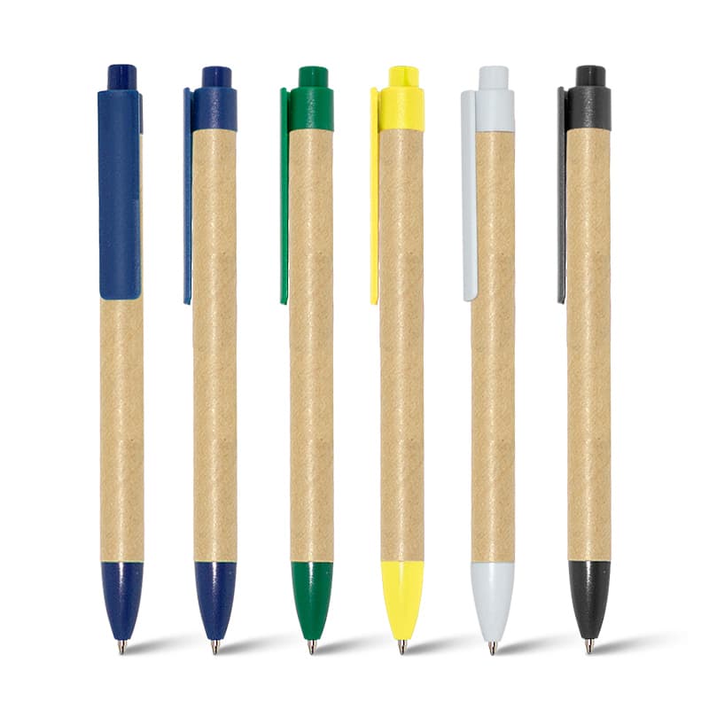 Caneta Ecológica de Papel Reciclado Personalizada - imagem 1