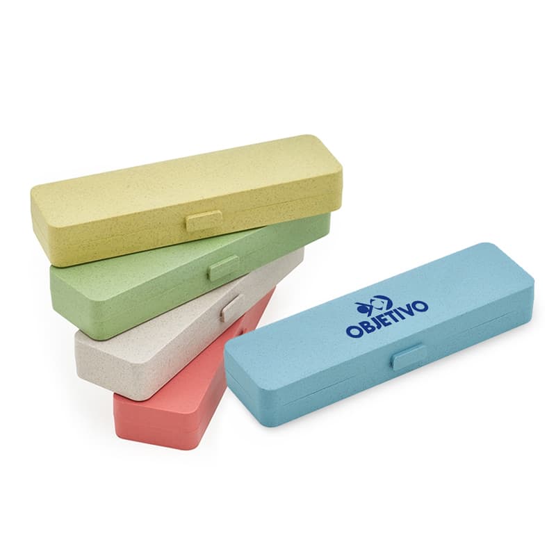 Estojo para Caneta em Bambu Personalizado - imagem 1