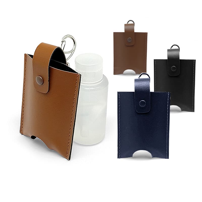 Porta Álcool em Gel com Chaveiro Personalizado - imagem 1